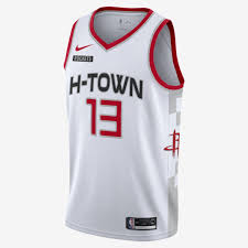 James Harden Rockets City Edition Nike Nba Swingman Jersey White In 2020 Nba Swingman Jersey Rocket City James Harden Rockets