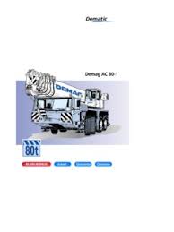 Demag Ac 80 1 Specifications Cranemarket