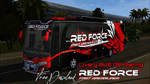 Download livery bussid bus, truck dan mobil dengan lebih dari 466 pilihan livery terlengkap yang akan di update tiap saat dengan kualitas hd. Livery Original Bussid Hd Keren Red Force Rog Youtube