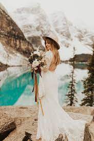 Lake Morraine Boho Elopement Inspo Rue De Seine A Be Bridal Shop Fringe Wedding Dress Boho Wedding Trendy Wedding Dresses
