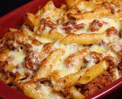 Company Pasta Bake Recipe With Cottage Cheese Daisy Brand Recipe Pork Mince Recipes Mince Pasta Bake Recipes