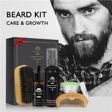 Start on one side of the beard and brush the balm down into the beard from the sideburns. 5pcs Beard Oil Comb Beard Balm Shampoo Brush Mustache Care For Men Grooming Gift Buy At A Low Prices On Joom E Commerce Platform