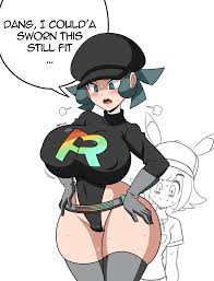 Rule34 - If it exists, there is porn of it  mergeritter, elaine (pokemon), team  rainbow rocket grunt, team rocket  1907680