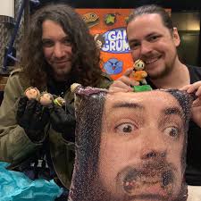 Some of the fan gifts from Kansas City last night, thank you everyone!!  (Dan wears gloves during shows because he's scared of catching cooties...)  TONIGHT: Des Moines!! Are you ready??