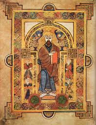 Elsewhere yellow, red, blue and green are used. Book Of Kells Wikipedia