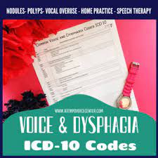 Dysphagia is classified into two distinct types: Common Voice Dysphagia Icd 10 Codes For Speech Therapy Tpt