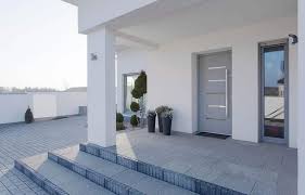 Modern house with yellow door. Front Door Colors Paint Ideas Color Meanings Designing Idea