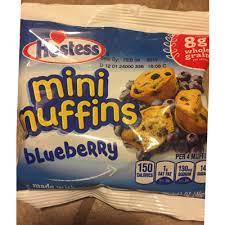 Full nutritional breakdown of the calories in blueberry muffins based on the calories and nutrition in each ingredient, including wheat flour, white, bread, . Calories In Mini Blueberry Muffins From Hostess