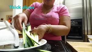 Maybe you would like to learn more about one of these? Mandoline Cutting Zucchini Youtube