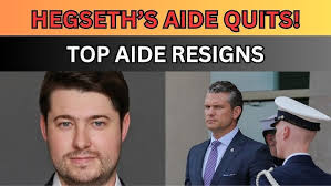 Top Hegseth aide Justin Fulcher resigns from Pentagon after 6 months of  service