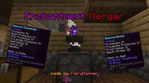 I use librarian villagers to get enchanted books which i then use and apply to diamond armor. Enchantment Merger No More Exclusive Enchantments Minecraft Data Pack