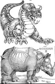 Der nahezu 500 jahre alte holzschnitt von altmeister albrecht dürer aus nürnberg hatte jahrhunderte lang, noch bis ins 18. Ein Rhinozeros