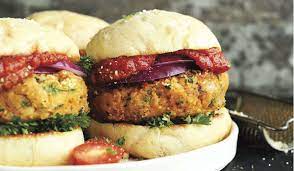 Vegan Pizza Burgers Recipe World Of Vegan Recipe Vegan Pizza Pizza Burgers Burger Recipes