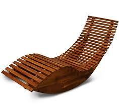 Wooden Garden Sun Bed Patio Lounger Recliner Rocking Chair Outdoor Seating New Outdoor Furniture Plans Teak Wood Furniture Pallet Furniture Outdoor