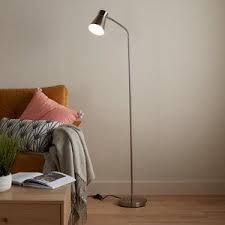 A team of employees dedicated to meticulously recording all the. Goodhome Hetange Nickel Effect Floor Light From B Q Uk At Shop Com Uk