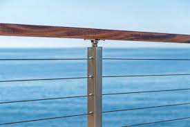 This will ensure that there is enough material surrounding each bolt to prevent weaknesses around the holes. Cable Railing Code Safety Deck Stair Railing Code Viewrail