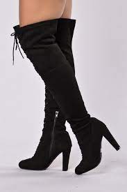 Love Me Long Time Boot Black Black Boots Black Heel Boots Boots