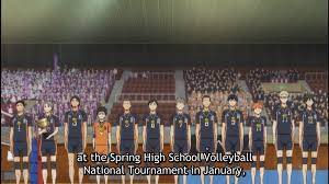 Pin By Ellie On Haikyuu Volleyball Tournaments National High School Soccer Field