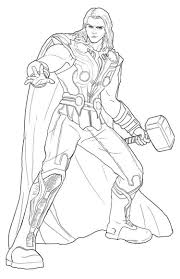 Best Marvel Coloring Pages Thor Marvel Coloring Avengers Coloring Pages Avengers Coloring