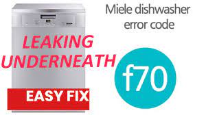 The fault is registered when miele dishwasher repair f78 error: Miele Dishwasher F 70 Leaking Find The Leak And Fix It Youtube