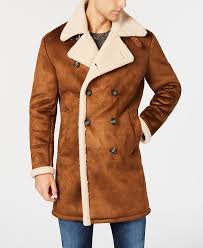 mens shearling coat
