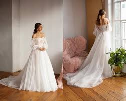 Mesh Wedding Dress Trained Light Reception Dress Romantic Rustic Bride Bohemian Off Shoulder Dress Delicate Sweetheart Bridal Gown In 2020 Sweetheart Bridal Gown Wedding Dress Train Plus Wedding Dresses