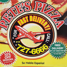 Pete's pizza story began back in the 1950s located right behind the old riverview amusement park on belmont and western ave. Pete S Pizza Home Philadelphia Pennsylvania Menu Prices Restaurant Reviews Facebook