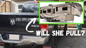 Ram 1500 5th wheel towing capacity. Ram 1500 Max Towing Capacity 10 600 Lbs Can You Pull A Fifth Wheel Camper Trailer Youtube
