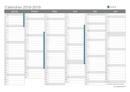 Les enseignants les précéderont de trois jours, avec une reprise le 1er septembre. Calendrier Scolaire 2018 2019