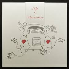 Hochzeitskarte Brautpaar Comic Vw Kafer Just Married Pr16352 Karte Hochzeit Hochzeitskarten Karten