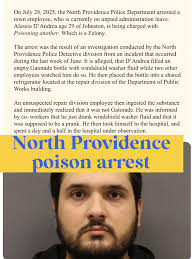 North Providence town arrest #ri