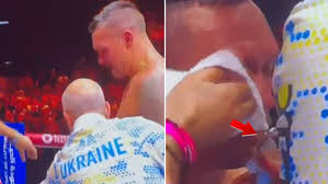 Fans cook up wild conspiracy theory after spotting Oleksandr Usyk 'using  inhaler' between rounds during Tyson Fury win | The Sun