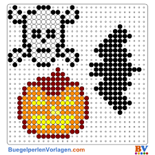 Halloween Bugelperlen Vorlage Auf Buegelperlenvorlagen Com Kannst Du Eine Grosse Auswahl An Bugelperlen Hama Perlen Halloween Bugelperlen Bugelperlen Vorlagen