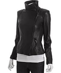 Micahel Michael Kors Black Asymmetrical Leather Zip Moto Jacket Size Xs Xsp Leather Jackets Women Michael Kors Jackets Jackets