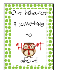 The Go To Teacher Addition To Owl Behavior Chart Clip Art