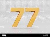 Number 77 hi-res stock photography and images - Alamy