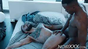 BBC hunk has 69 rimming and anal sex with bearded Latin gay