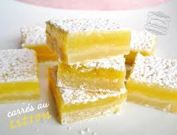 Carres Au Citron Recette Citron Carres Au Citron Recette Gateau Citron