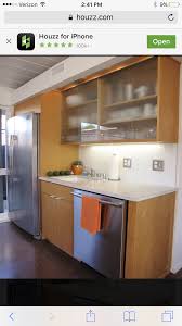 Birch Ply Cabinet Fronts And White Terrazzo Countertops Mid Century Modern Kitchen Kitchen Furniture Storage Kitchen Design