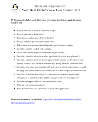 Frequently asked technical finance interview questions, accounting interview questions and best practices to get you fully prepared for your finance longer answers may lose an interviewer, while giving them additional ammunition to go after you with more complicated question on the same topic. Entry Level Business Analyst Interview Questions Answers 2021 Edition
