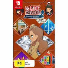 Check spelling or type a new query. Layton S Mystery Journey Katrielle The Millionaires Conspiracy Deluxe Edition Nintendo Switch Eb Games Australia