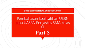 Soal usbn utama 2018 penjasorkes pjok sma smk dan kunci jawaban p1 by kampusajaib blogspot com image marked. Soal Usbn Penjaskes Sma Beserta Jawabannya