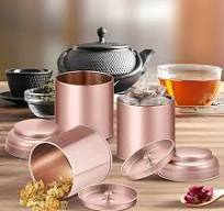 12-Pack 8oz Tea Tin Canisters - Airtight Metal Storage Containers For Loose  Leaf Tea & Coffee