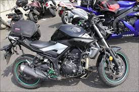 street motorcycle in japan yamaha mt 25 black