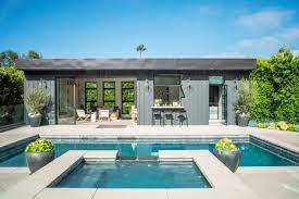 By exterior worlds landscaping & design. How To Design A Show Stopping Pool House Sunset Magazine