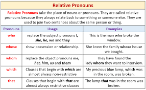 We can't drop the relative pronoun in this kind of clause, even if the relative pronoun is the subject of the clause. Relative Pronouns Video Lessons Examples Explanations