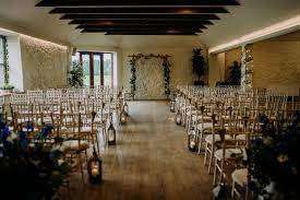 6ft round tables & navy blue/gold framed. Lynne And Scott Bachilton Barn Wedding Heartfelt And Alternative Wedding Photography Scotl Barn Wedding Alternative Wedding Photography Modern Wedding Venue