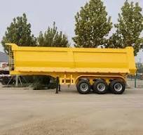 3 Axle 50 Ton Tipping Cargo Utility Heavy Duty Tipper ...