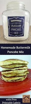Homemade Buttermilk Pancake Mix Recipe Recipe Pancake Mix Recipe Buttermilk Pancake Mix Homemade Buttermilk Pancakes