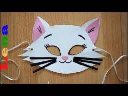 Bastelanleitung tiere zum ausdrucken katze / ausmalbilder gratis katzen 10. Katzen Maske Basteln How To Make Cat Mask Kak Sdelat Masku Koshki Iz Bumagi Youtube